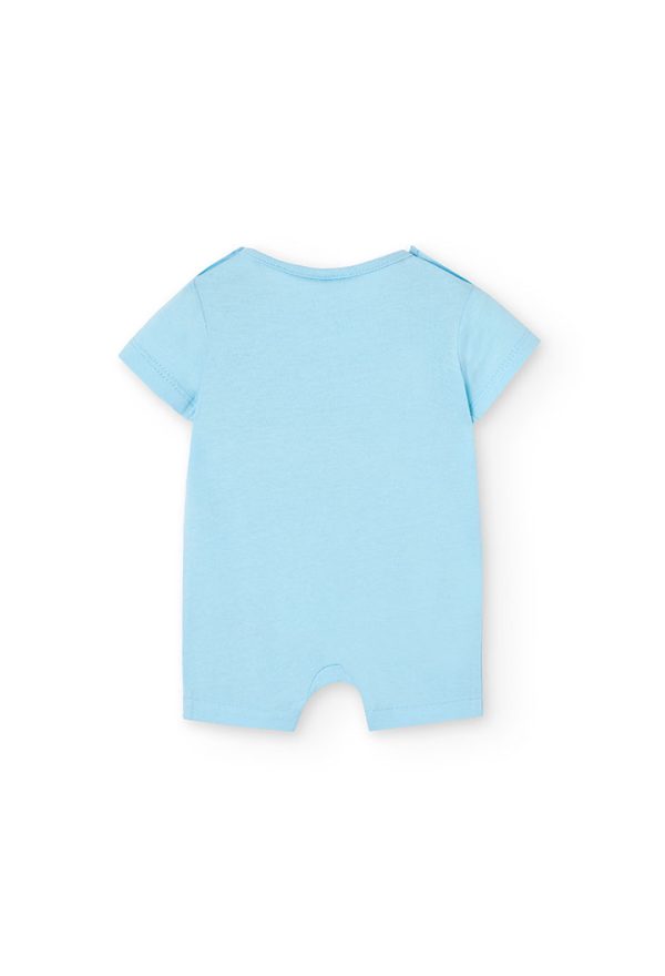 Knit play suit for baby boy -BCI - Image 2