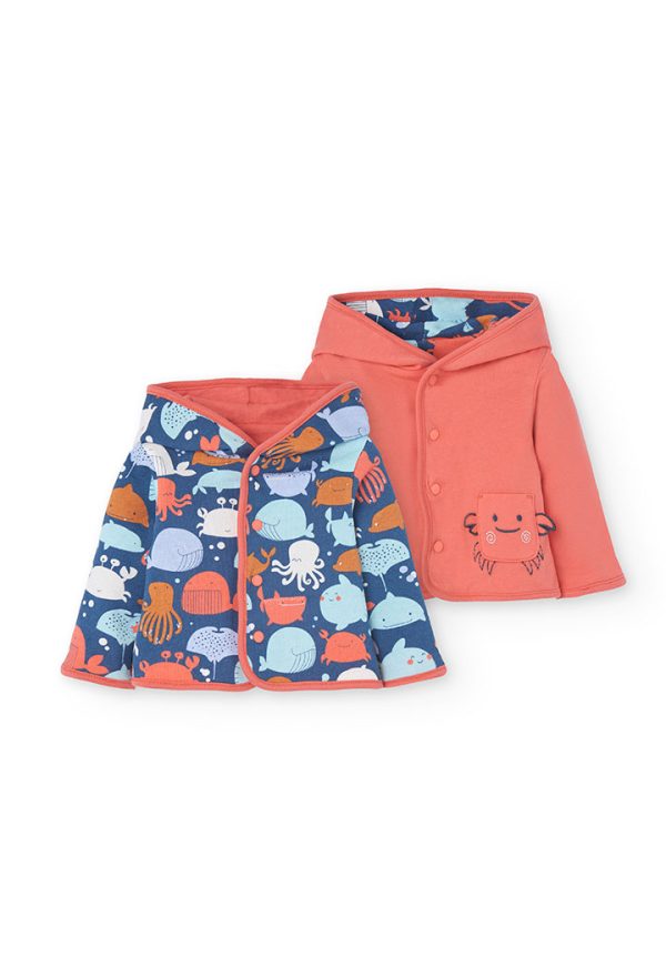 Reversible jacket for baby -BCI