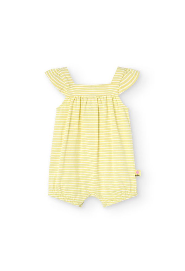 Knit play suit striped for baby -BCI - Image 2