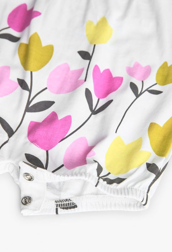 Knit play suit for baby girl -BCI - Image 4