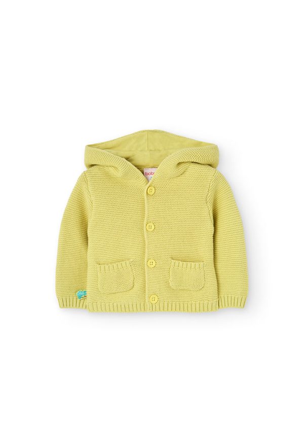 Knitwear jacket for baby boy -BCI
