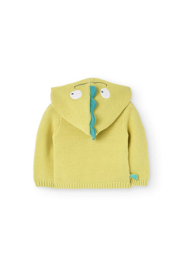 Knitwear jacket for baby boy -BCI - Image 2