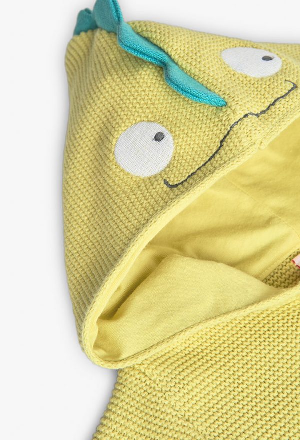 Knitwear jacket for baby boy -BCI - Image 3