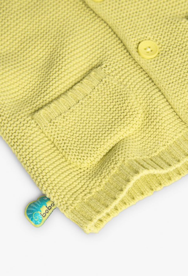Knitwear jacket for baby boy -BCI - Image 4