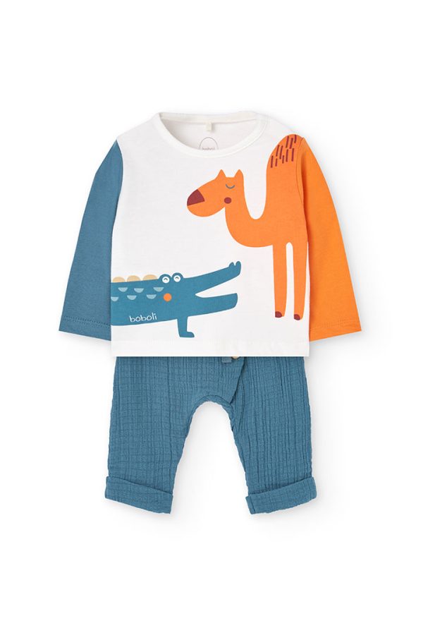 Set knit combined for baby -BCI