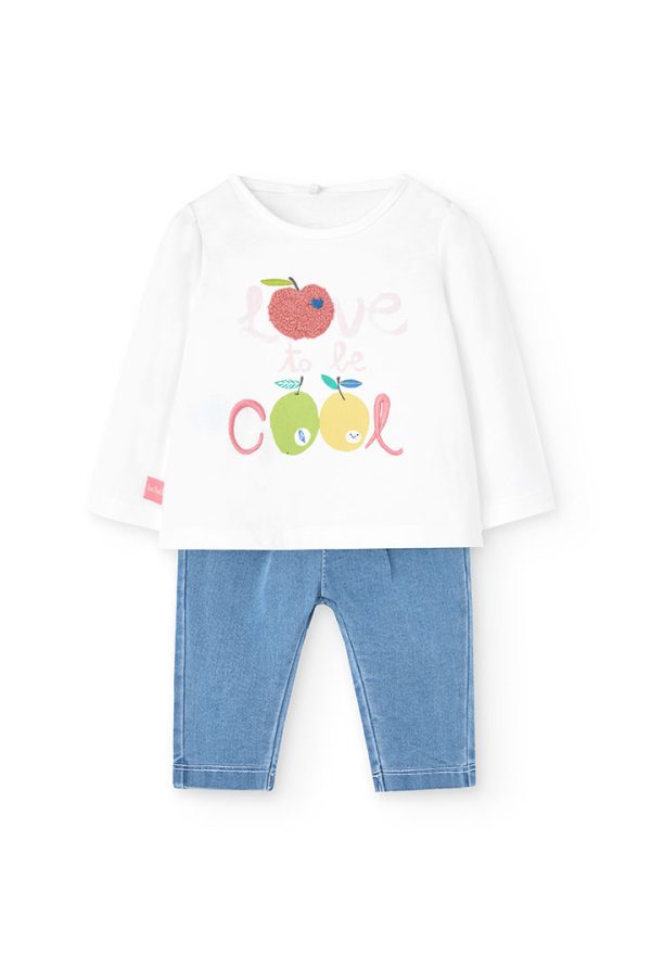 Set knit for baby girl -BCI