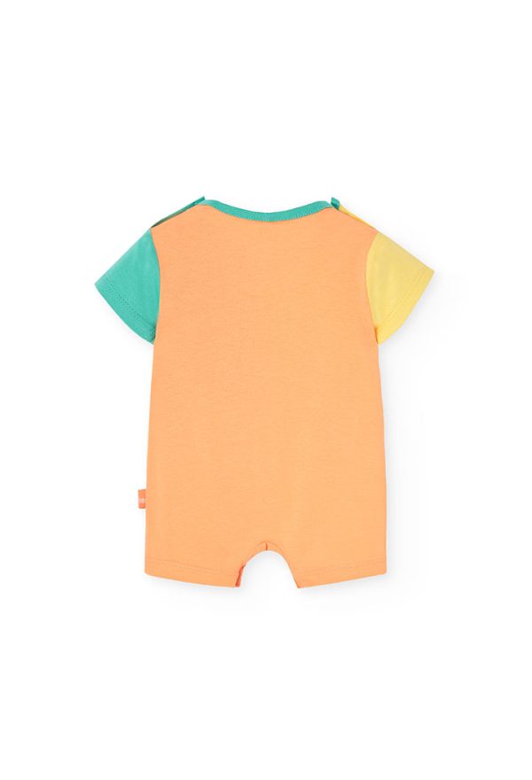 Knit play suit for baby boy -BCI - Image 2