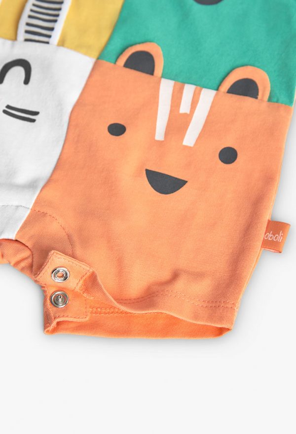 Knit play suit for baby boy -BCI - Image 4