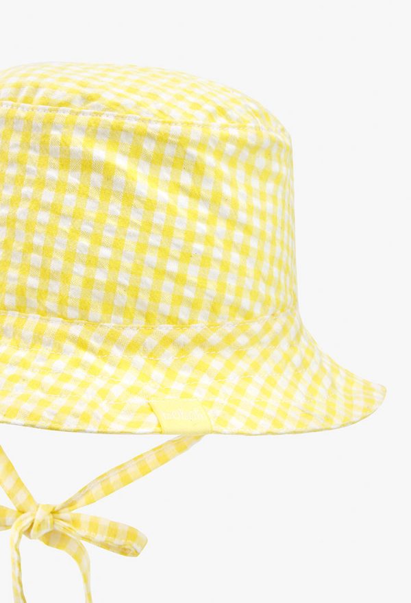 Poplin hat check for baby -BCI - Image 2