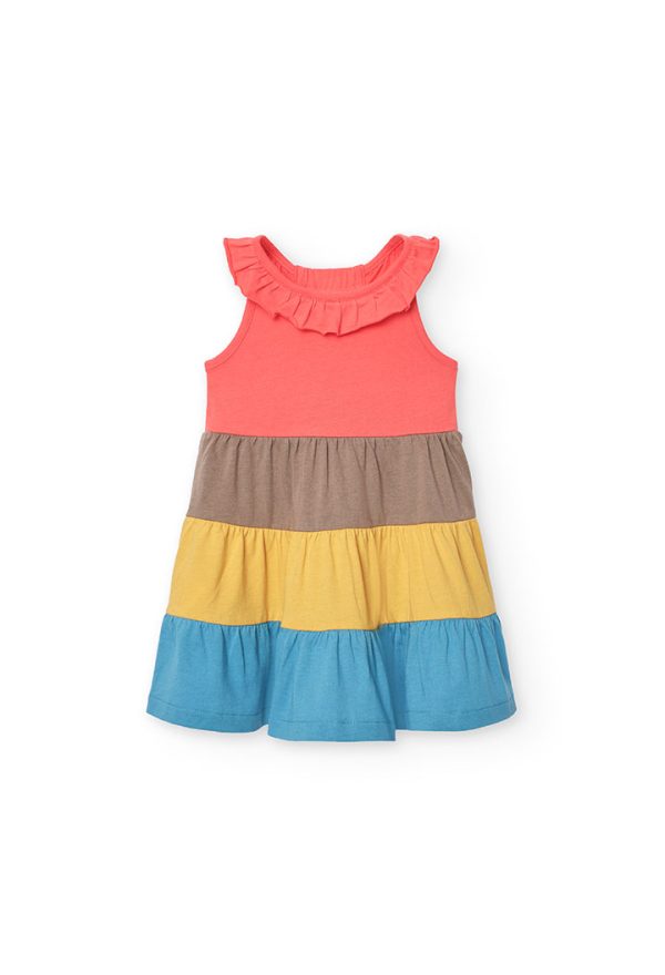 Dress with ruffles for baby -BCI