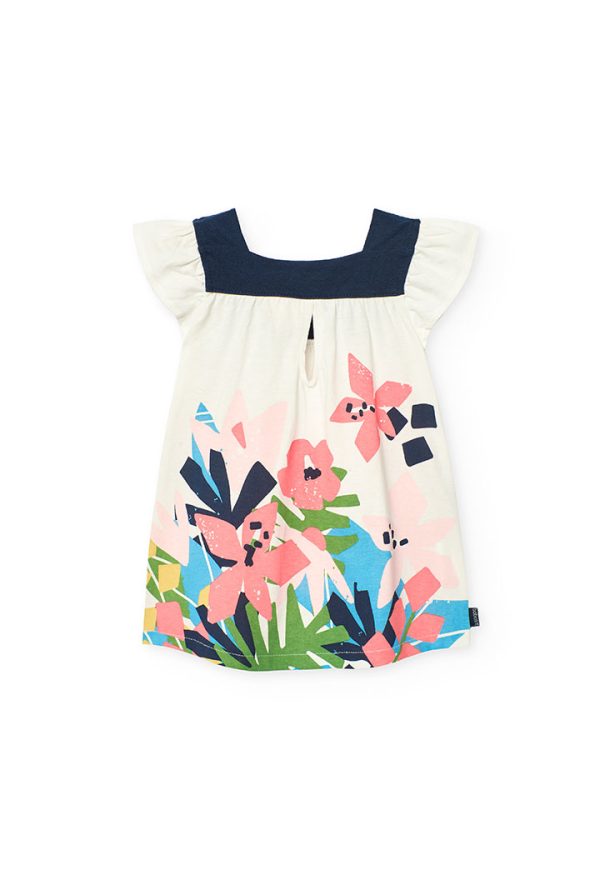 Knit dress for baby girl -BCI - Image 2