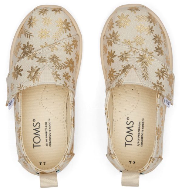 TOMS ALPARGATA NATURAL GOLD FOIL (19,5-28,5) 10019572 - Image 2