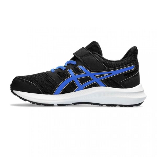ASICS JOLT 4 PS BLACK ILLUSION BLUE (No 27-35) 1014A299-005 - Image 2