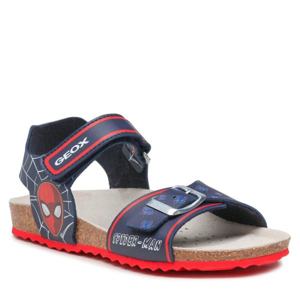 GEOX SPIDERMAN NAVY RED (No 26-33) J358LC 000BC C0735 - Image 2