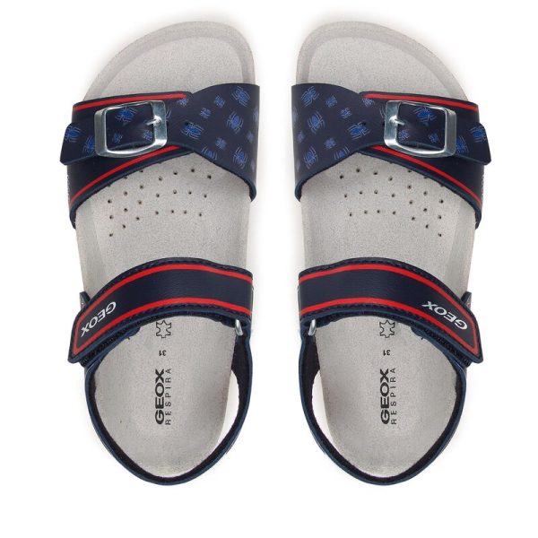 GEOX SPIDERMAN NAVY RED (No 26-33) J358LC 000BC C0735 - Image 3