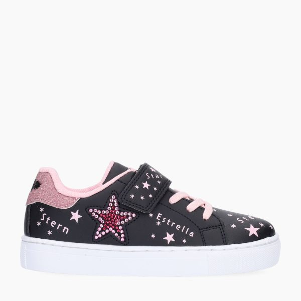 LELLI KELLY STAR NERO/ROSA (No 26-35) LKAA2256 AB52