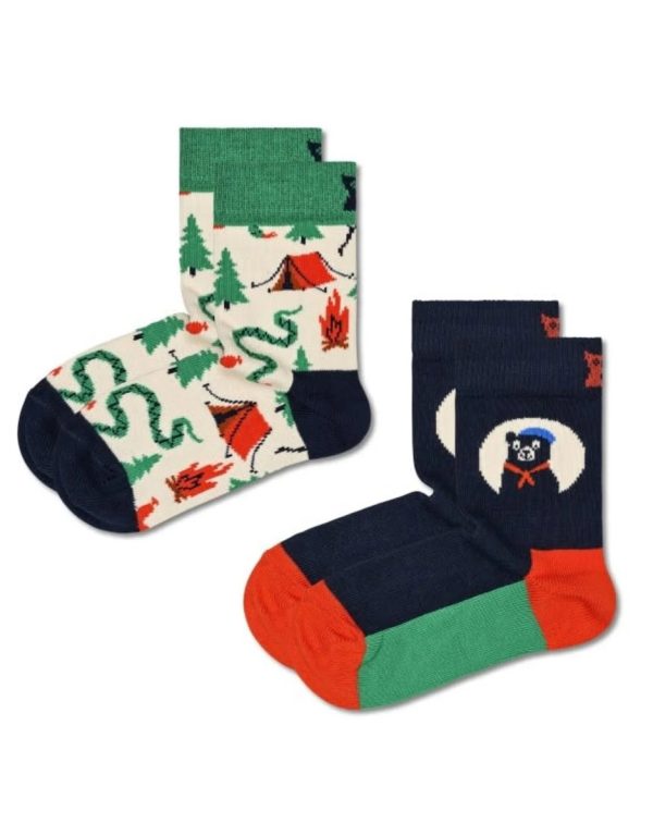 HAPPY SOCKS 2 PAIRS CREW (2-9 ΕΤΩΝ) P000106