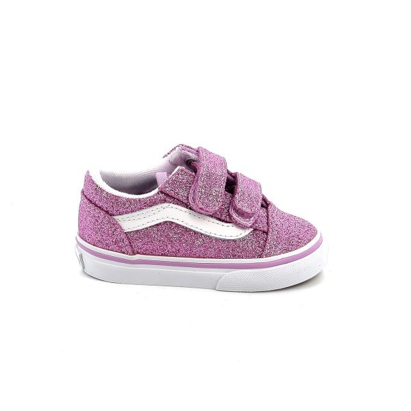 VANS OLD SKOOL V GLITTER LILAC (No 19-26,5) VN0A38JNLLC1 - Image 3