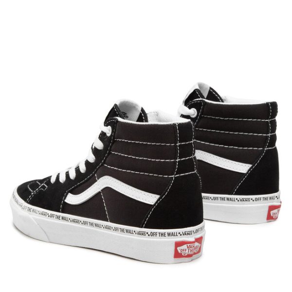 VANS SK8-HI BLACK/TRUE WHITE (No 34,5-39) VN0A4UI26BT1 - Image 3