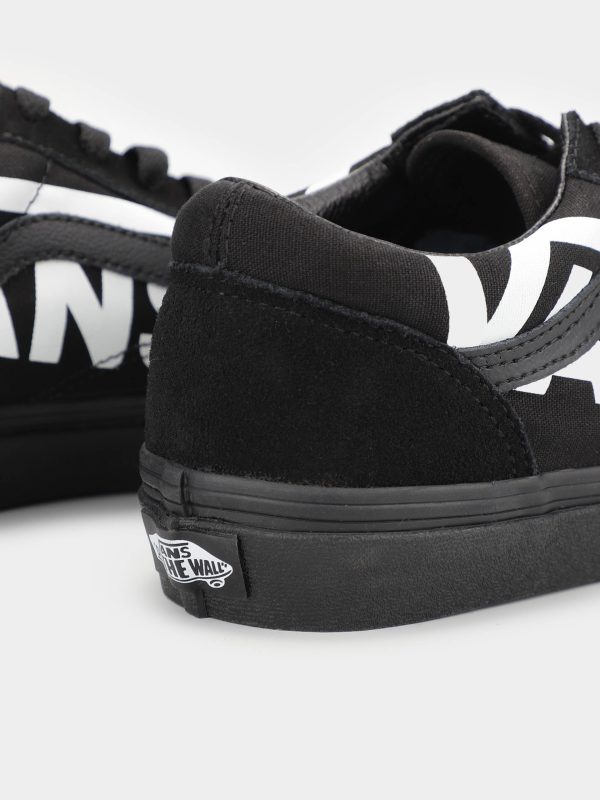 VANS OLD SKOOL LOGO BLACK WHITE No35-39 VNOA5EE6MCG1 - Image 3