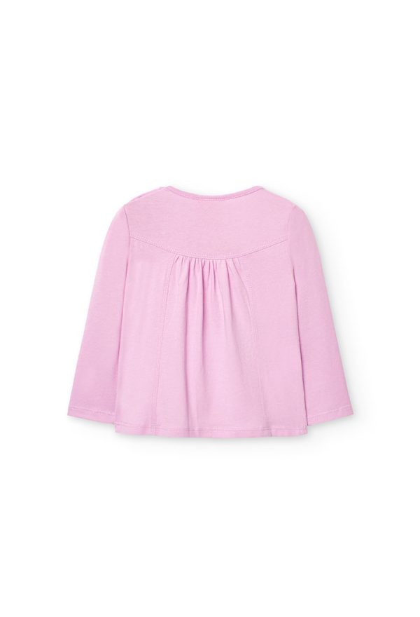 Long sleeves t-Shirt for baby girl -BCI - Image 2