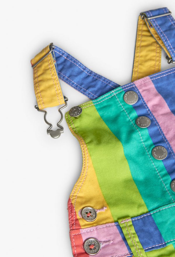 Pinafore dress striped for baby girl -BCI - Image 3