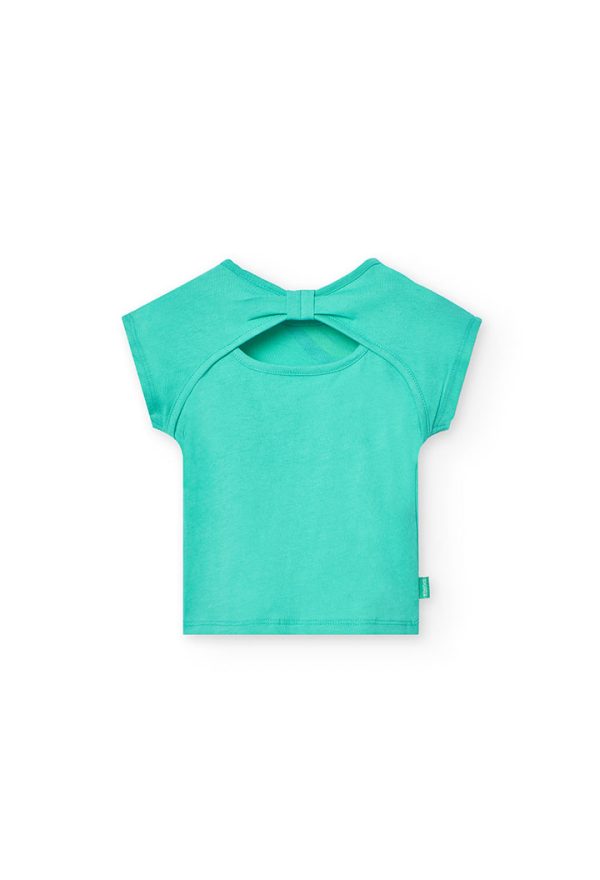 Knit t-Shirt for baby girl -BCI - Image 2