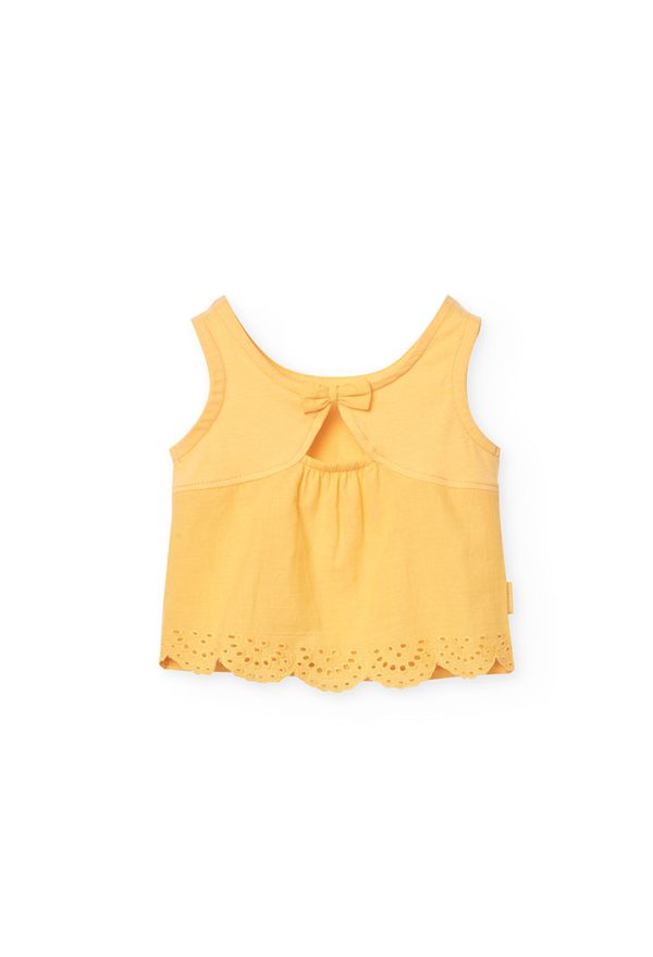Knit t-Shirt for baby girl -BCI - Image 2