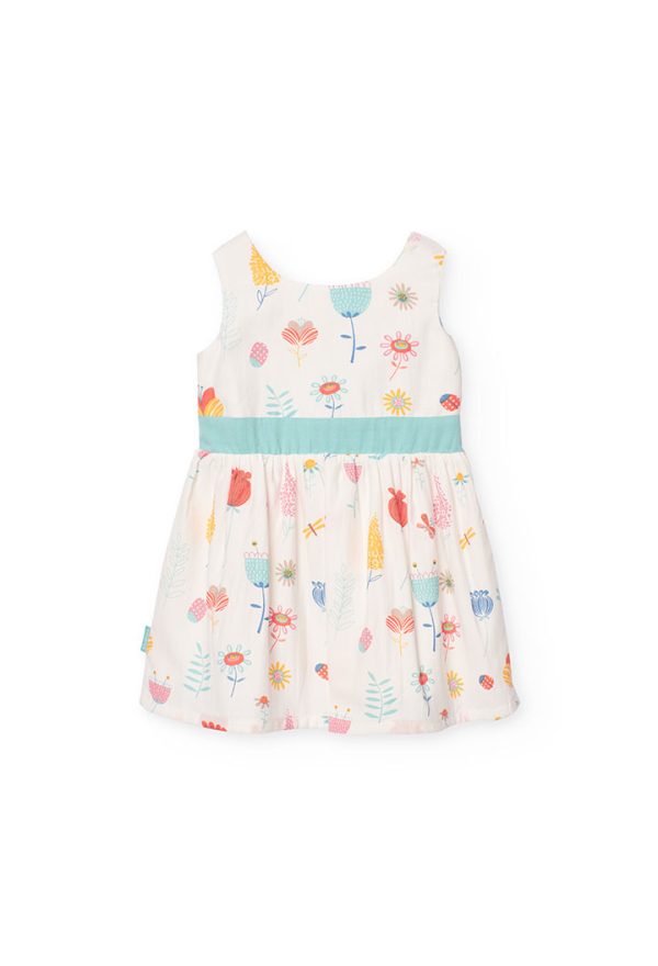 Satin dress for baby girl -BCI