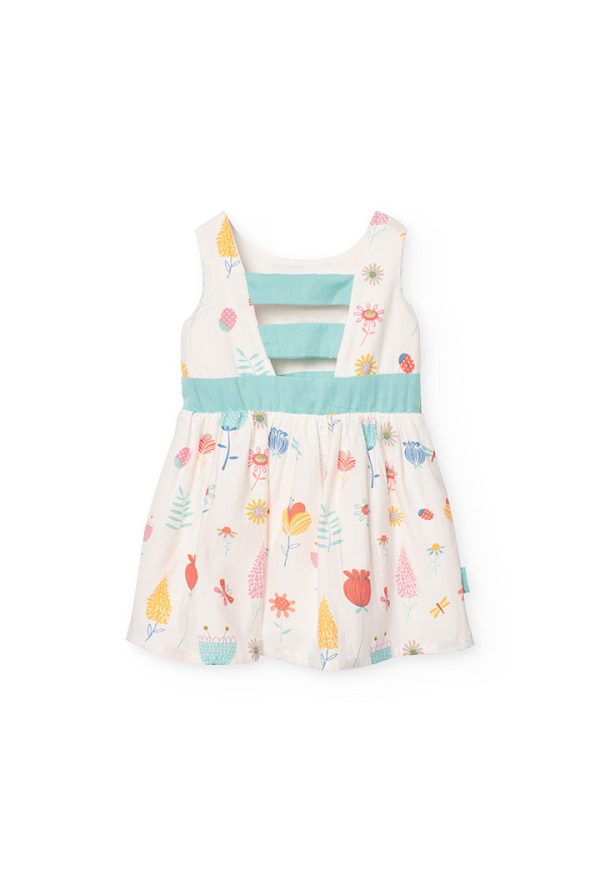 Satin dress for baby girl -BCI - Image 2