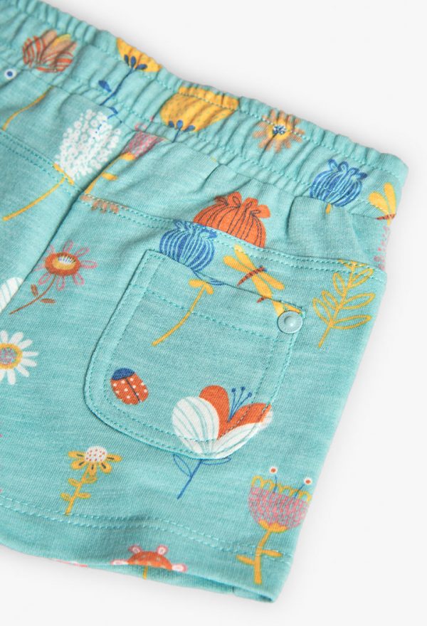 Fleece shorts printed for baby -BCI - Image 4