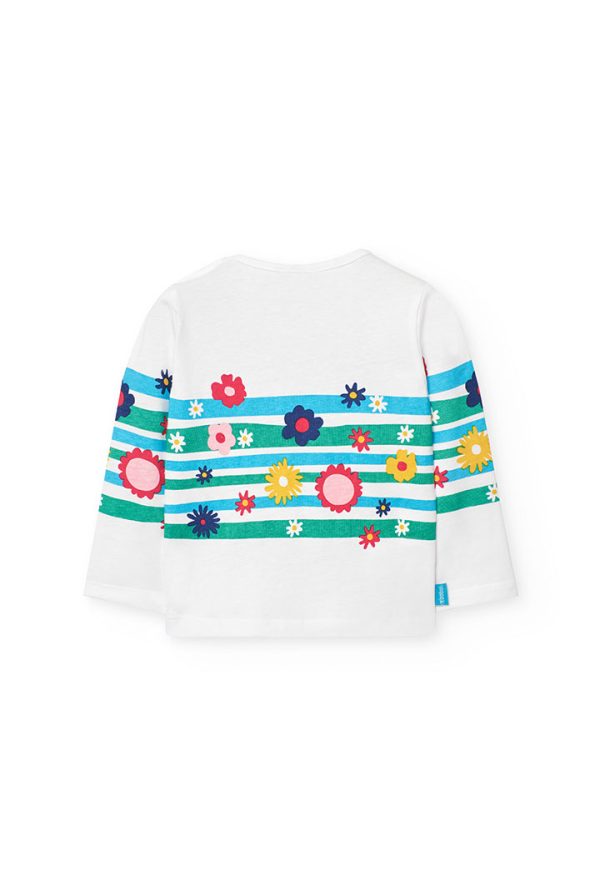 Knit t-Shirt for baby girl -BCI - Image 2