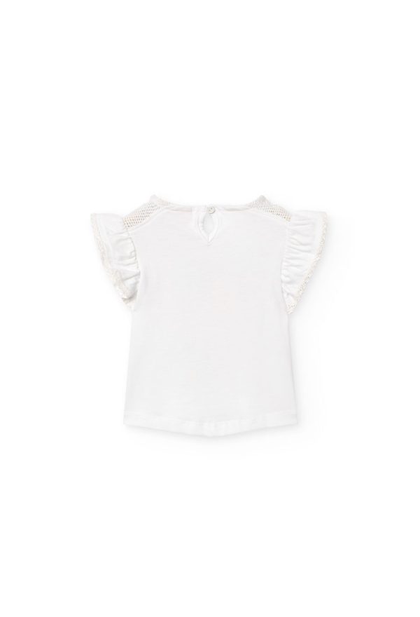Knit t-Shirt for baby girl -BCI - Image 2