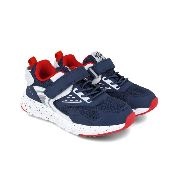 Αθλητικό sneaker Garvalin σε blue navy χρώμα 241820-A008 - Image 3
