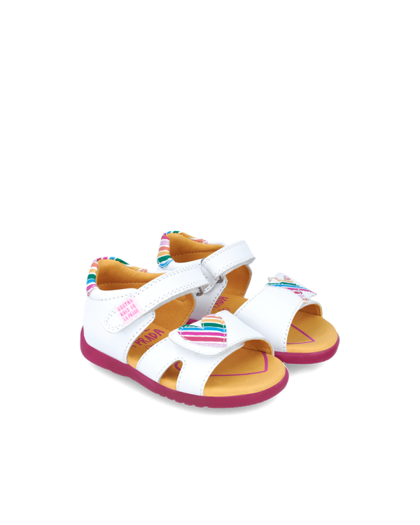 Agatha Ruiz De La Prada Παιδικά Πέδιλα Λευκά 242901-A - Image 3