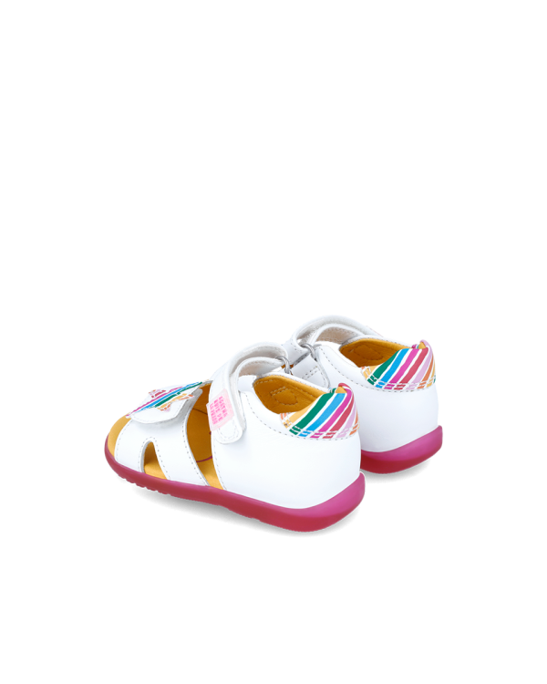 Agatha Ruiz De La Prada Παιδικά Πέδιλα Λευκά 242901-A - Image 4