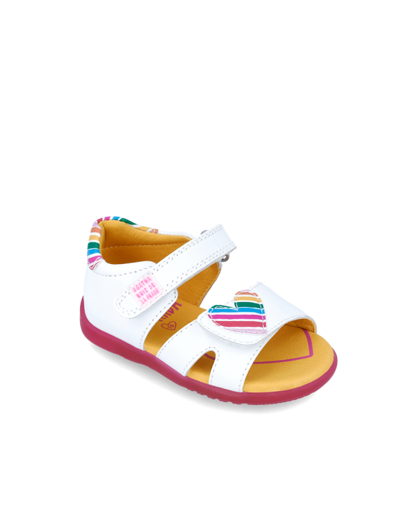 Agatha Ruiz De La Prada Παιδικά Πέδιλα Λευκά 242901-A - Image 5