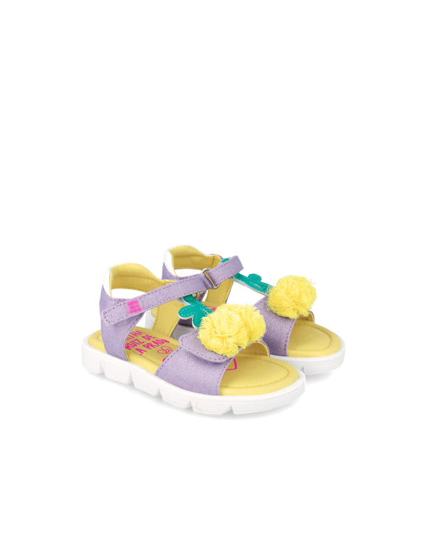 Agatha Ruiz De La Prada Παιδικά Πέδιλα Λιλά 242926-A - Image 3