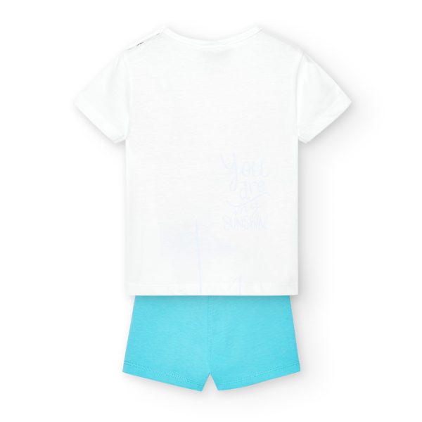 Σετ μπλούζα & Σόρτς Boboli Mini Girl - Image 2