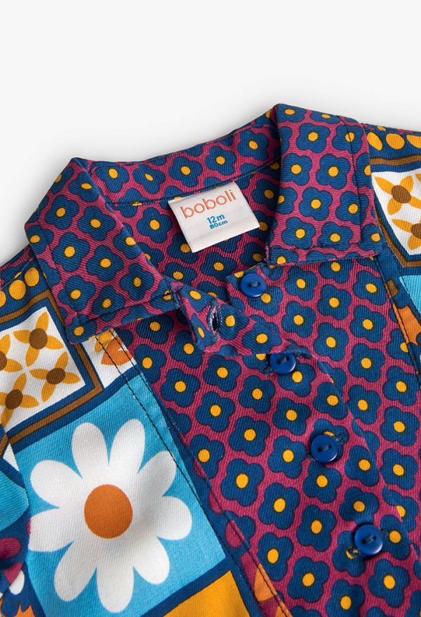 Boboli  Φόρεμα πολύχρωμο BOHO STYLE - Image 3