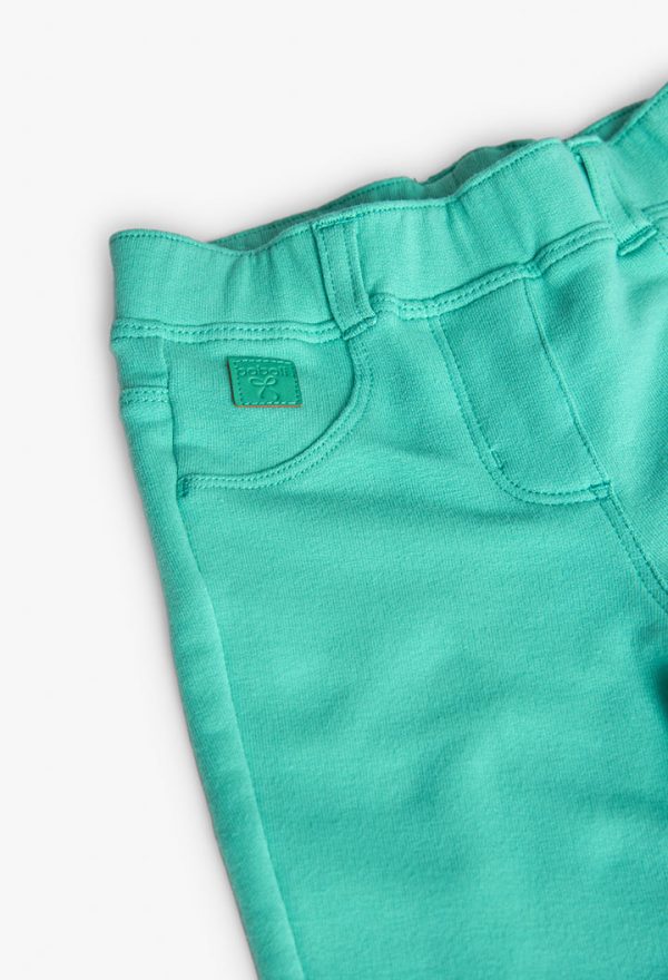 Fleece trousers basic for baby -BCI - Image 3