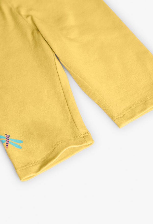 Basic leggings for baby girl -BCI - Image 4