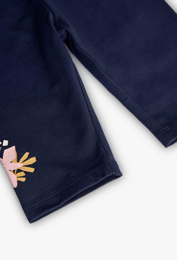 Basic leggings for baby girl -BCI - Image 4