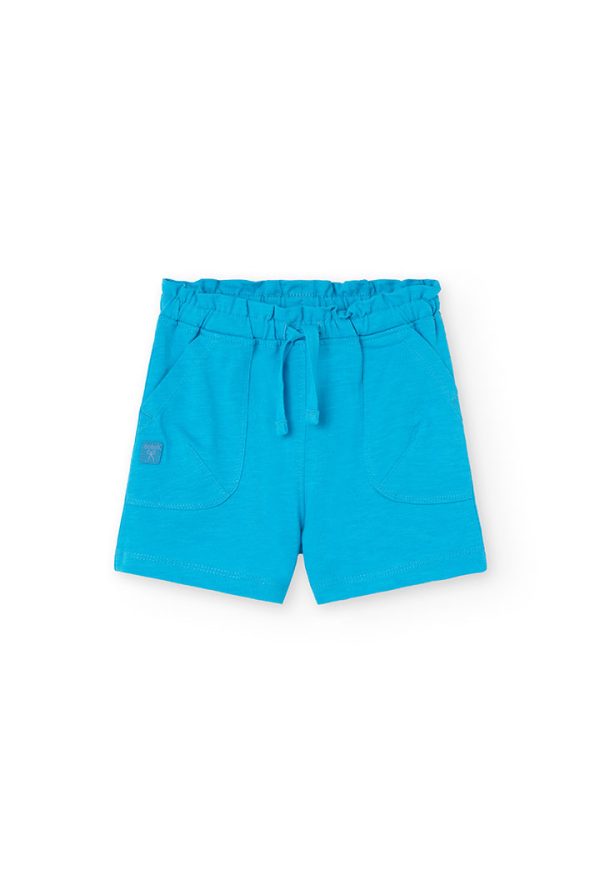 Knit shorts flame for baby girl -BCI