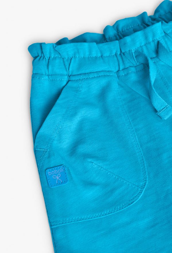 Knit shorts flame for baby girl -BCI - Image 3