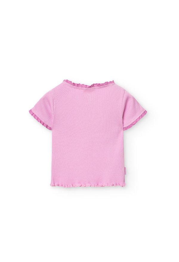 Knit t-Shirt for baby girl -BCI - Image 2