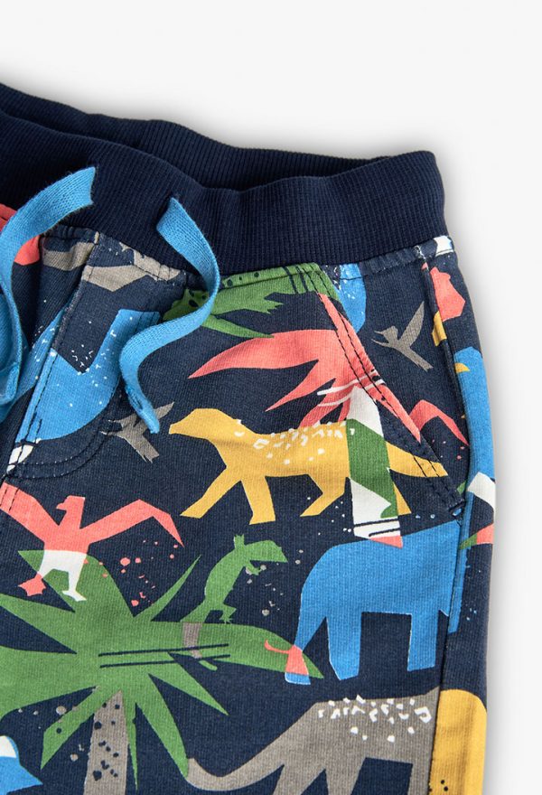 Fleece bermuda shorts printed for baby -BCI - Image 3