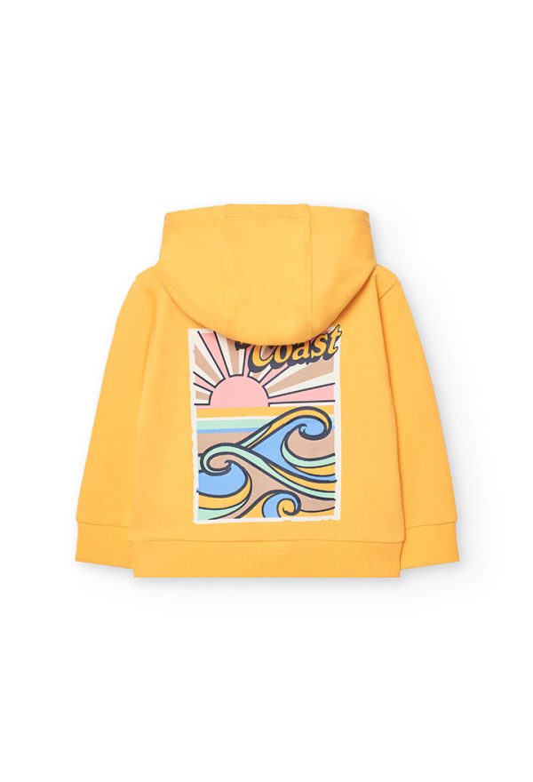 Fleece sweatshirt for baby -BCI - Image 2