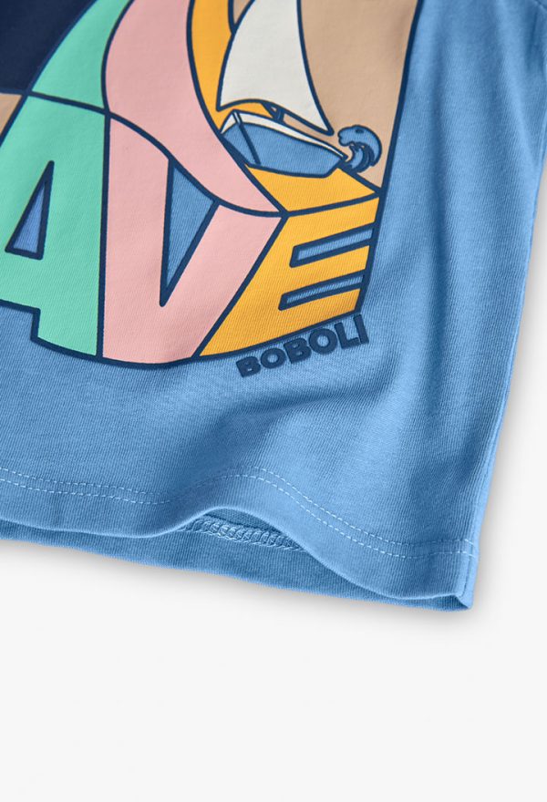 Knit t-Shirt for baby boy -BCI - Image 4