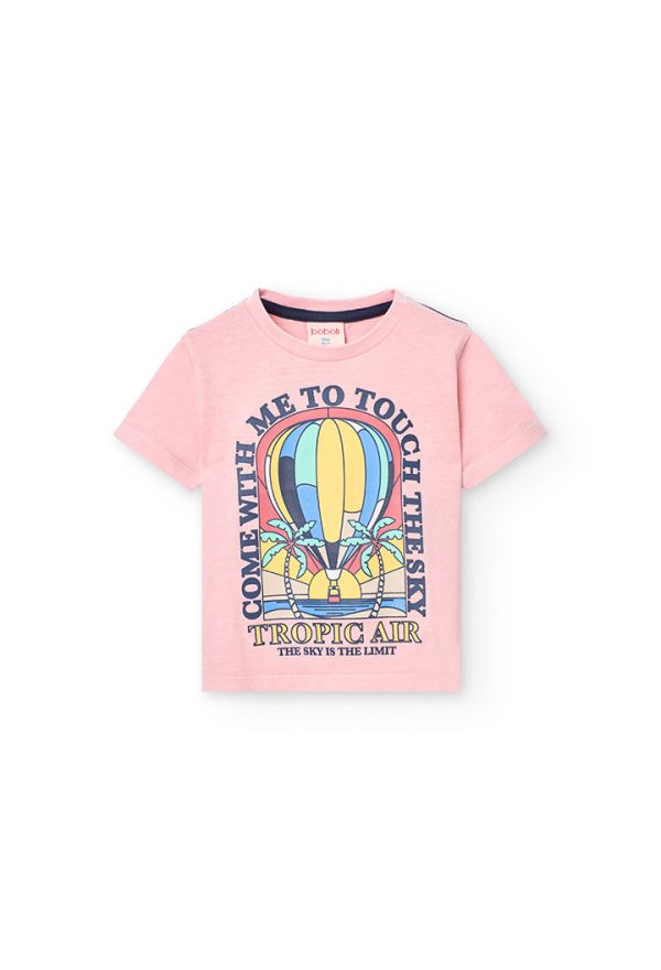 Knit t-Shirt for baby boy -BCI